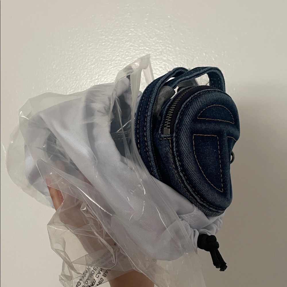 Telfar Small Denim Duffle Blue NTW - Picture 3 of 3